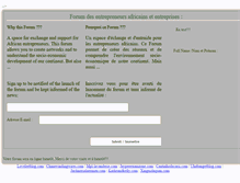 Tablet Screenshot of afrique-entreprises.com